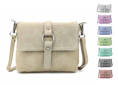 ITALY LADIES' LEATHER BAG shoulder bag body bag suede handbag crossover