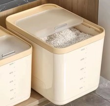 5/10/15KG Rice Storage Container Airtight Food Grain Box Insect Moisture Proof