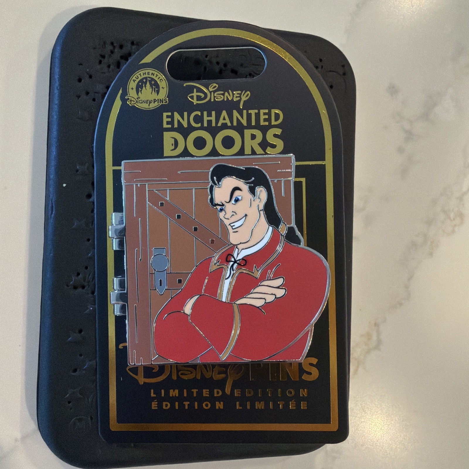 2026 Disney Parks ENCHANTED DOORS April BEAUTY & THE BEAST Belle Gaston LE PIN