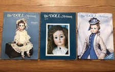 Doll Artisan Doll Makers Lot of Three Magazines 1987/1989/1991 Dollmaking