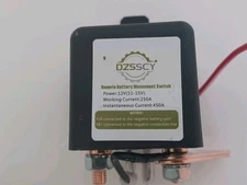 Battery Disconnect Switch Remote Control Anti Theft Kill Switch for Car Truck RV