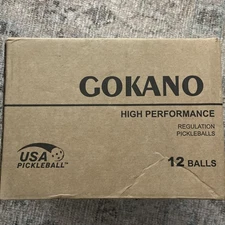 12 Gokano High Performance USA Pickleball Regulation Ball ￼
