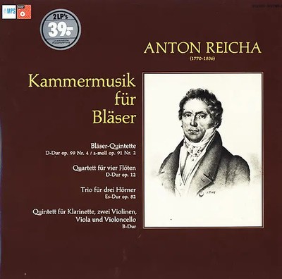 Anton Reicha Kammermusik Für Bläser NEAR MINT BASF 2xVinyl LP