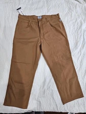 Tyndale FR HRC2 Work Pants NWT Unwashed 42x29 Brown NFPA 2112 14 CAL