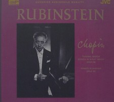 JVC XRCD Arthur Rubinstein-Chopin Piano Sonatas 2 & 3 neuwertig