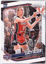 2025 Panini Prizm WNBA #104 Lucy Olsen Silver Prizms