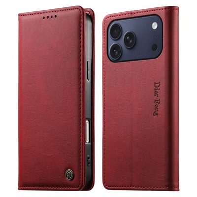 For iPhone 17 16 15 14 13 12 11 Pro Max RFID Blocking Wallet Case Magnetic Cover