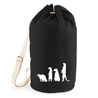 Seesack ErdmäNnchen Silhouette Geschenkidee ErdmäNnchen Geschenk PräSent Mitbrin