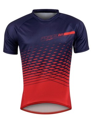 Jersey FORCE MTB ANGLE blau-rot %%%