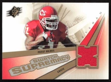2006 SPx Swatch Supremacy Jersey Priest Holmes #SW-PH Chiefs