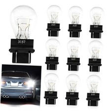 3157 Halogen Bulb 12v 215w Bay15d High And Low Foot Double 10 Pcs White 3157 Halogen Bulb 12v 215w Bay15d High And Low Foot Double 10 Pcs White