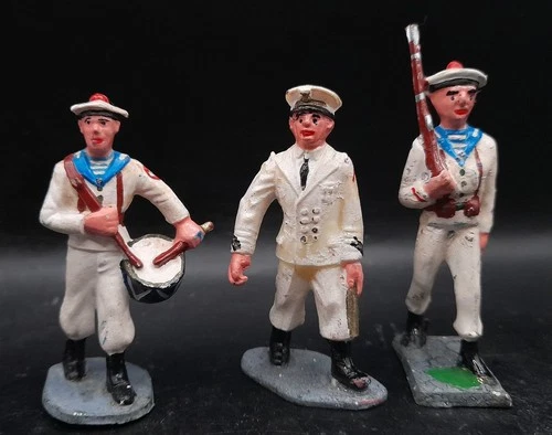 VINTAGE / 3 FRENCH SAILORS / 1.32th