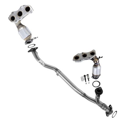 EPA Approved Pair of Manifold & Y Pipe Kit fits: 2007-2010 Sienna 3.5L