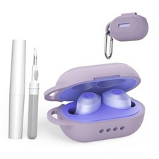 Soft Silicone Case for Raycon Everyday Classic Earbuds with Purple