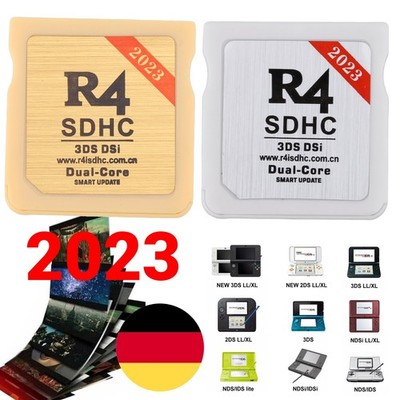 2023 R4 Gold Pro SDHC Spielkarte für Nintendo 3DS Revolution Cartridge Console