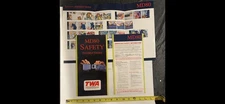 TWA/ AMERICAN SAFETY CARD--MD-80 GREEN BORDER