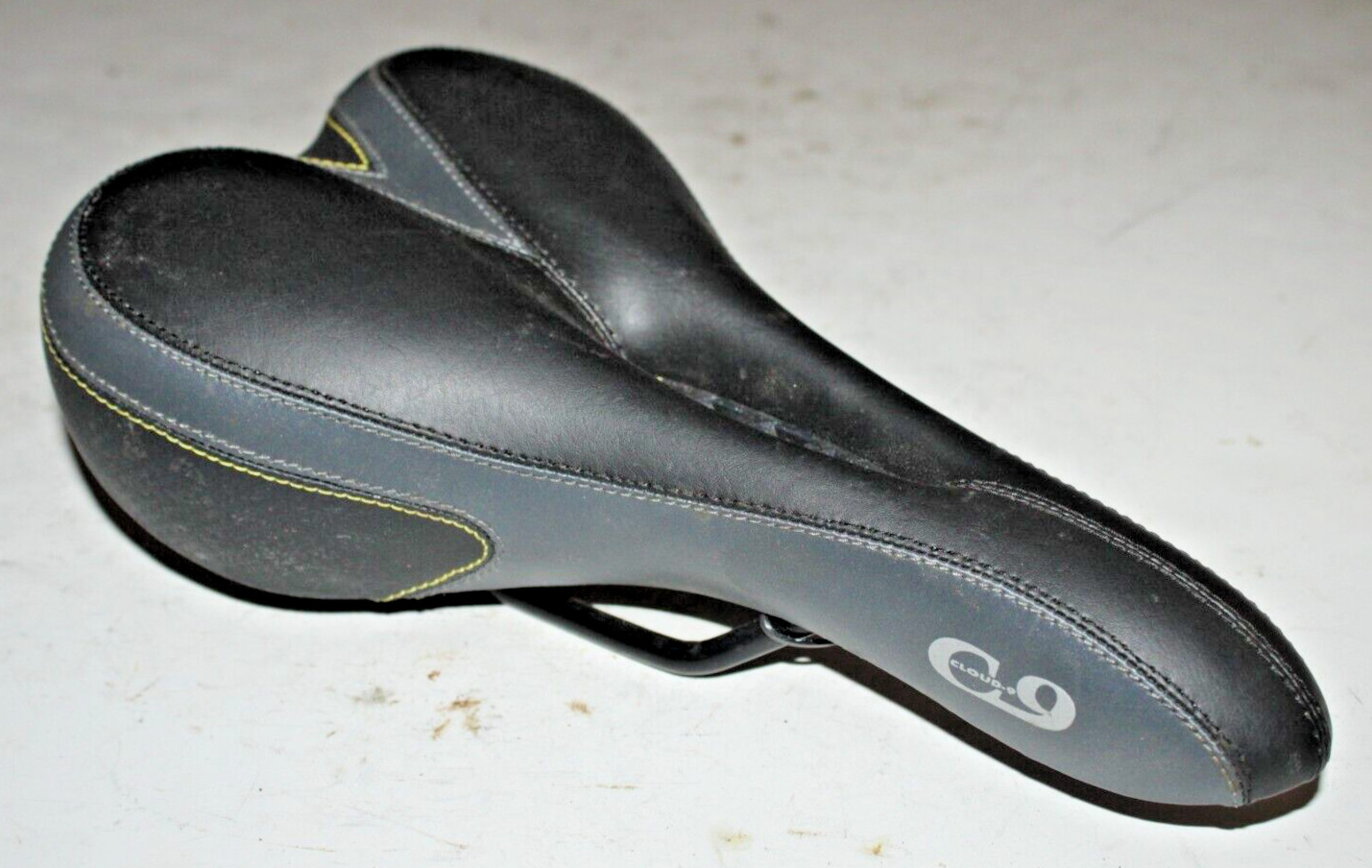 SunLite Cloud 9 Touring Road Bike Saddle 265/160mm Black Hybrid MTB USA Shipper