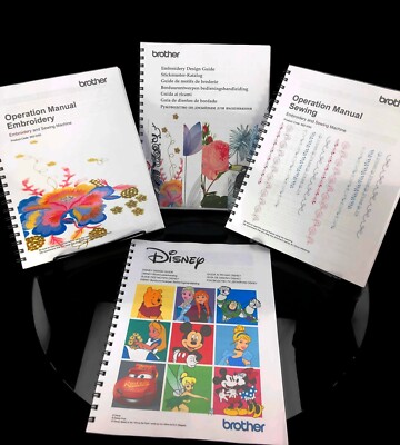 Brother Luminaire XP1 -Full Color - Lays Flat -  4 Manual Bundle Free shipping