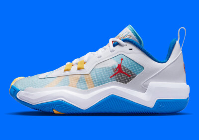Nike Air Jordan Westbrook One Take 4 UCLA Bruins White Blue  display picture 2
