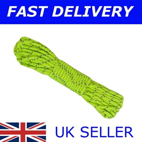 🔥GUY LINE TENT ROPE CAMPING CARAVAN PARACORD ROPES CORD GUYLINE 10 15 25 METRE - Picture 9 of 35