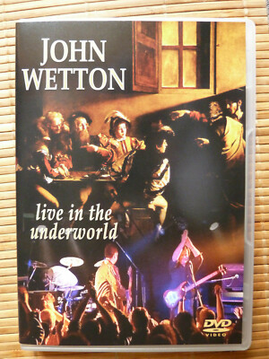 extrem rare DVD John Wetton  Live In The Underworld,Asia,King Crimson,neuwertig 
