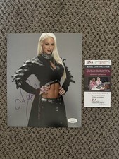 Maryse Signed 8x10 Autograph Photo WWE JSA COA RAW Smackdown WrestleMania Diva