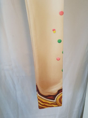 XS BNWOT Cupcake Hearthstone Leggings Blizzard Entertainment Extra Small 20" New - Picture 10 of 19