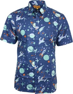 space pattern shirt