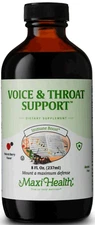 Maxi Health Voice & Throat Support Liquid Berry Flavor - 8 fl oz