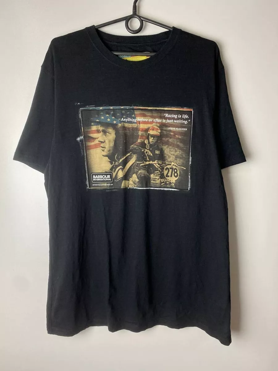 Tee shirt hot sale barbour steve mcqueen