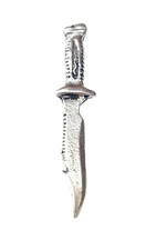 Diving Blade Handcrafted in Solid Pewter In UK Lapel Pin Badge