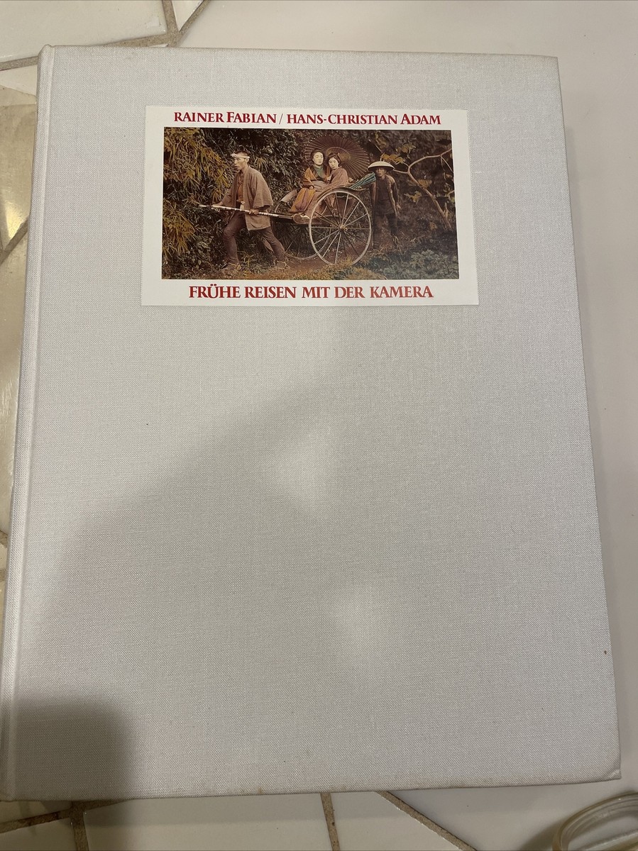 写真集 FRÜHE REISEN MIT DER KAMERA ドイツ語 Kameras für