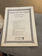 Edmund Severn Compositions Violin Piano La Brunette