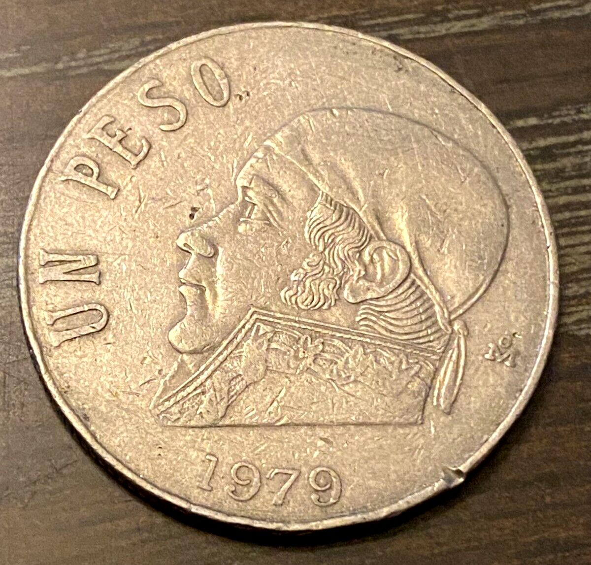 Variety 1 Peso 1979 Thin Date 