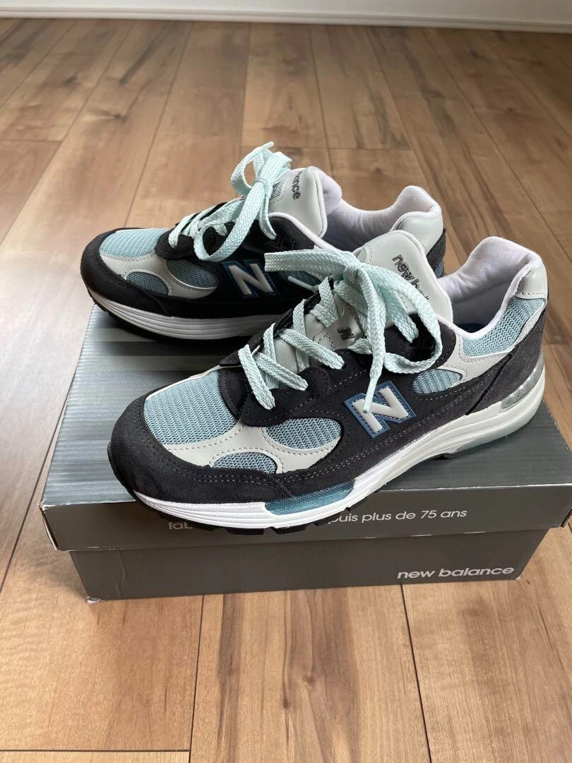 New Balance Kith 992 Steel Blue Spring M992KT US 7 Original Limited Sneaker