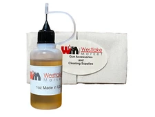 Hoppes Gun Cleaning Bore Cleaner in Needle Oiler with Cotton Patches 9mm - 45