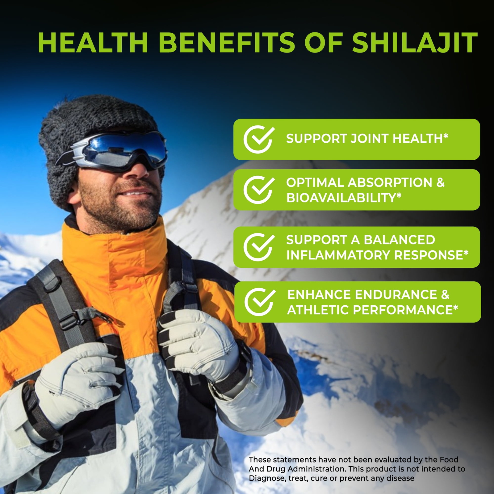 Himalayan Shilajit Gummies 600mg -Energy & Immunity Support for Men & Women