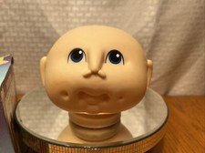 The Original DOLL BABY - Doll Head - Bald Baby 3107 - Fibre-Craft 1984 New