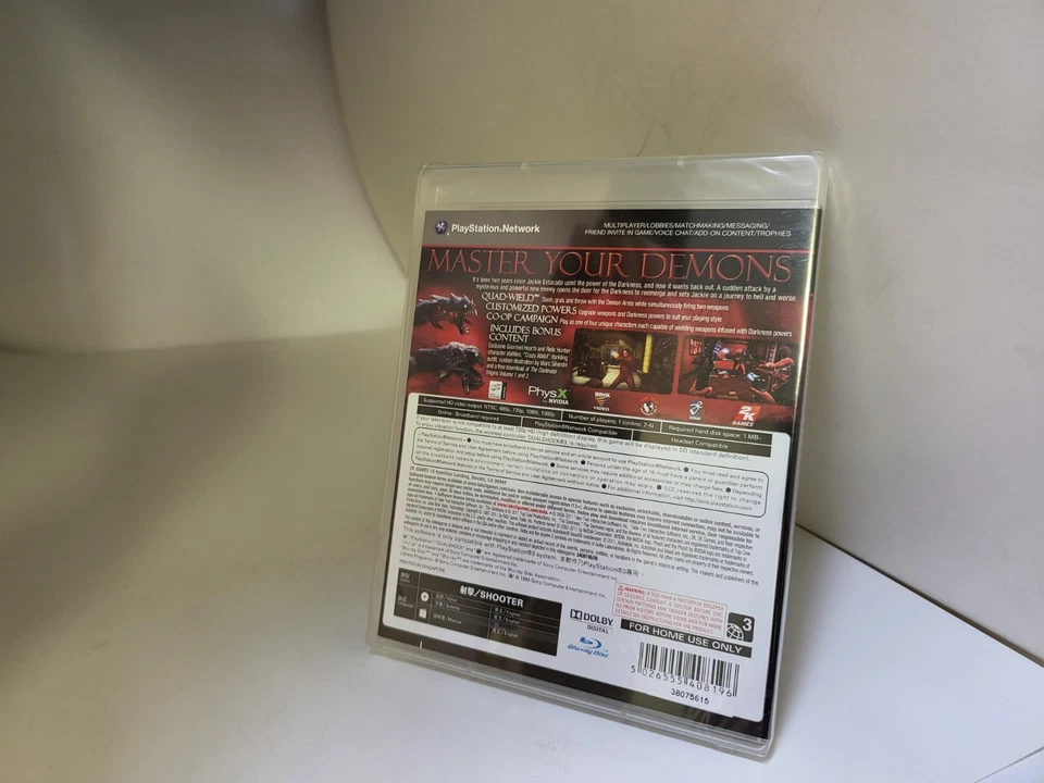 RARO COMO NUEVO PRECINTADO THE DARK II 2 EDICIÓN LIMITADA para PlayStation 3 PS3 Foto 2 de 4