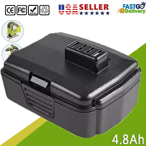 12V 4.8Ah Lithium Ion Battery For Ryobi 12 VOLT CB120L CB121L BPL-1220 CD100 US