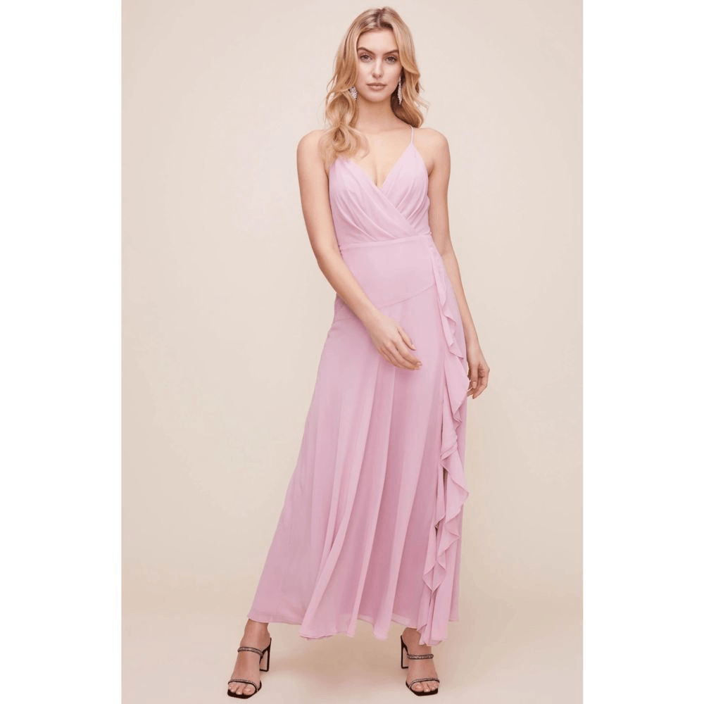 Astr the label HOLLAND MAXI DRESS in lilac nwot | eBay