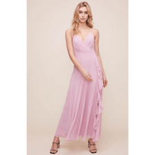 Astr the label HOLLAND MAXI DRESS in lilac nwot