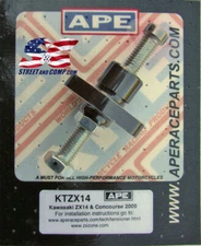 APE MANUAL CAM CHAIN TENSIONER KTZX14 KAWASAKI ZX14 06-11