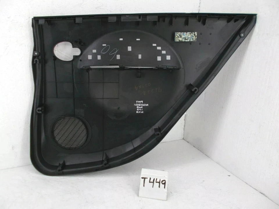 Nuevo panel de moldura de puerta trasero izquierdo OEM Mitsubishi i-MiEV negro 2011-2020 7222B023XA  Foto 2 de 2