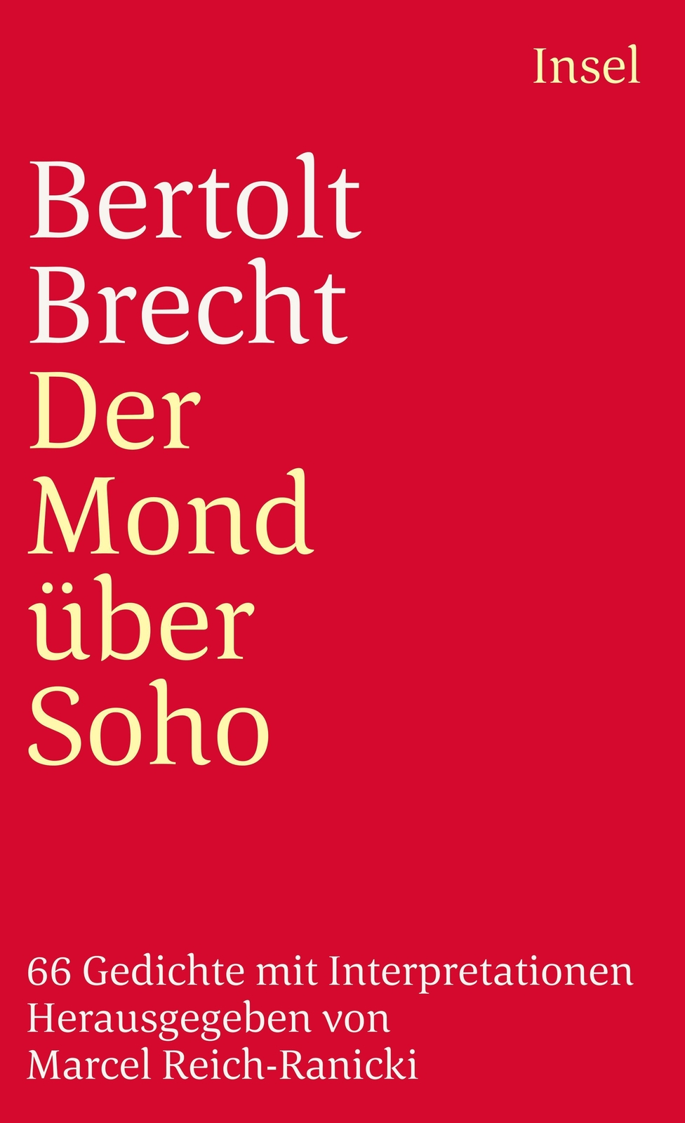 Der Mond Über Soho Bertolt Brecht