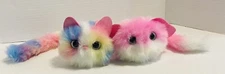Pomsies Cat Plush Interactive LightUp Electronic Toy Works Lot Of 2 Skyrocket