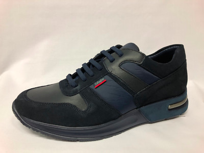 Schuhe Sneaker Callaghan 91308 Wildleder, Leder und Stoff blau RABATT