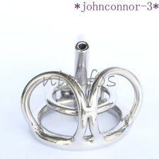 Men Tube Lock Belt Restraint Stainless Steel Male Chastity Device Scrotum Ring