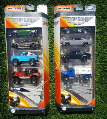 (2) 2020 Matchbox TOP GUN Maverick 5 Packs  FAST SHIPPING!!!
