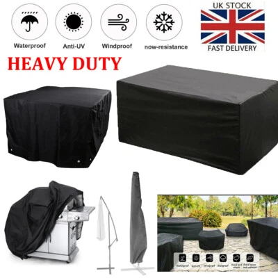 Waterproof Garden Patio Furniture Cover Outdoor Rattan Table Seat BBQ Covers
